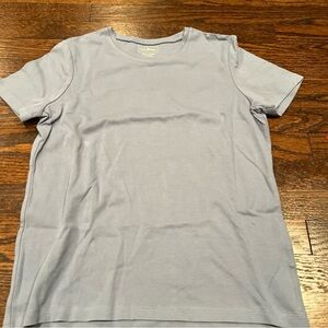 LL Bean Women's Short Sleeve T- Shirt Cotton S